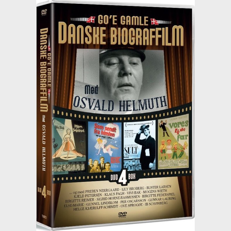 Go Gamle Danske Biograffilm - Med Osvald Helmuth - DVD - Film