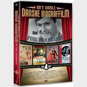 Go Gamle Danske Biograffilm - Med Poul Reichhardt - DVD - Film