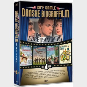 Go'e Gamle Danske Biograffilm - Med Ebbe Langberg - DVD - Film