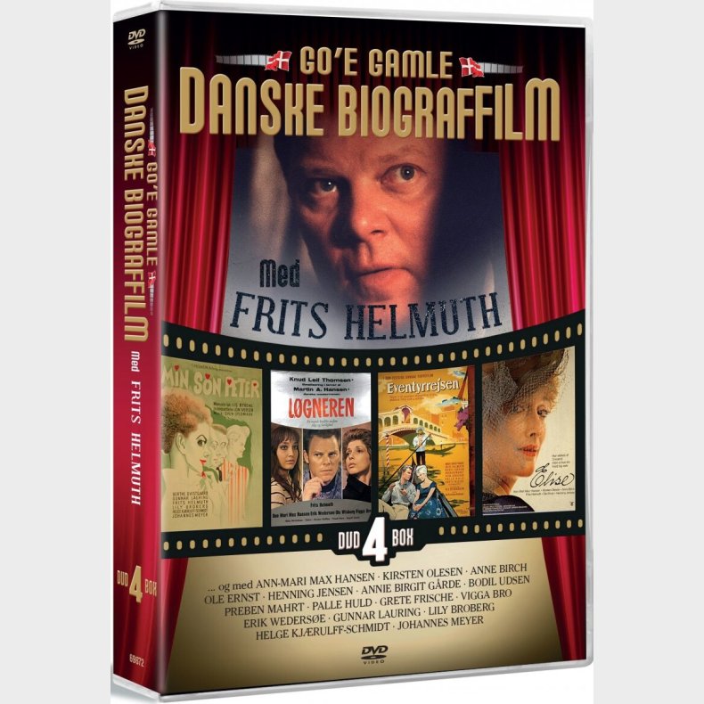 Go'e Gamle Danske Biograffilm - Med Frits Helmuth - DVD - Film
