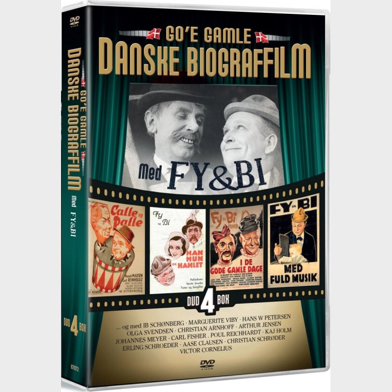 Go'e Gamle Danske Biograffilm - Med Fy & Bi - DVD - Film