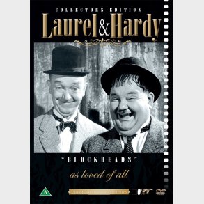 Gg Og Gokke - To Fjolser / Laurel And Hardy - Blockheads - DVD - Film