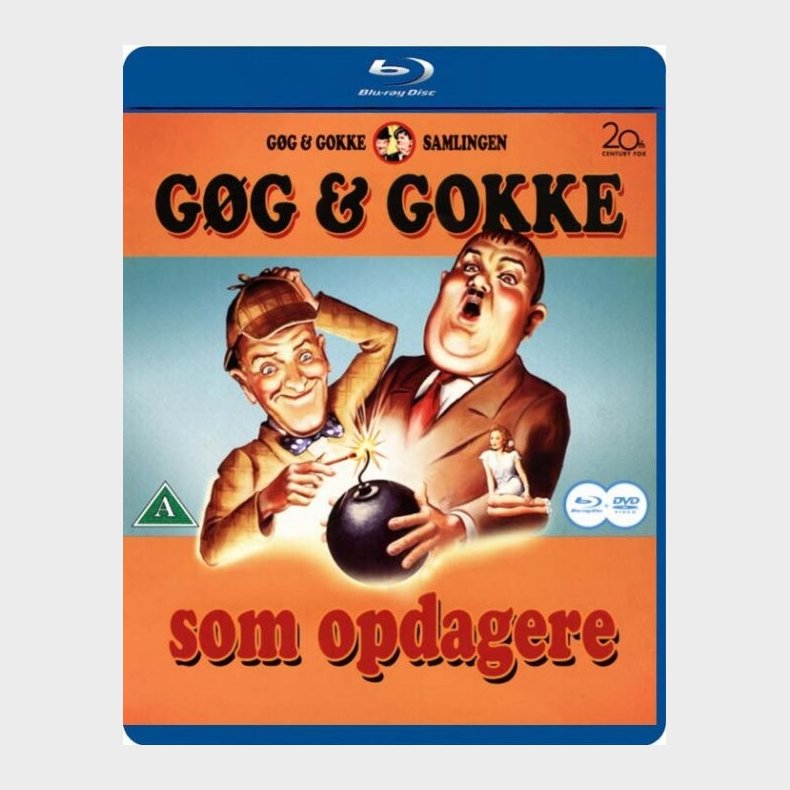 Gg Og Gokke - Som Opdagere (blu-ray + Dvd) - Blu-Ray