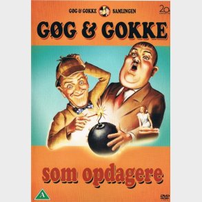 Laurel And Hardy - The Big Noise / Gg Og Gokke - Som Opdagere - DVD - Film