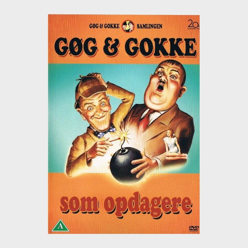 Laurel And Hardy - The Big Noise / Gg Og Gokke - Som Opdagere - DVD - Film