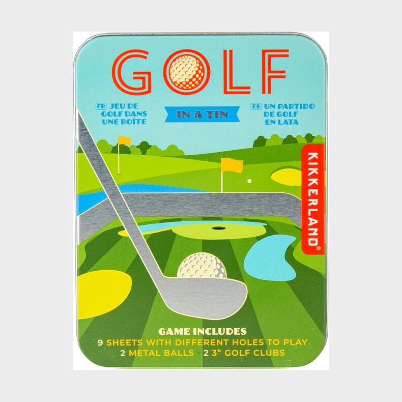 Bord Golf Til 2 Spillere - Kikkerland