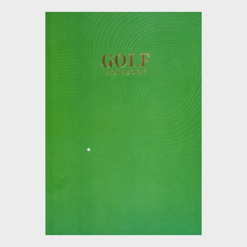 Golf Notebook - Aventura �ditions - English Book