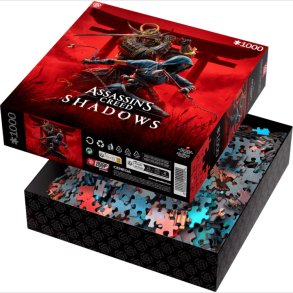 Assassin's Creed Puzzle - 1000 Brikker - Shadows Naoe & Yasuke