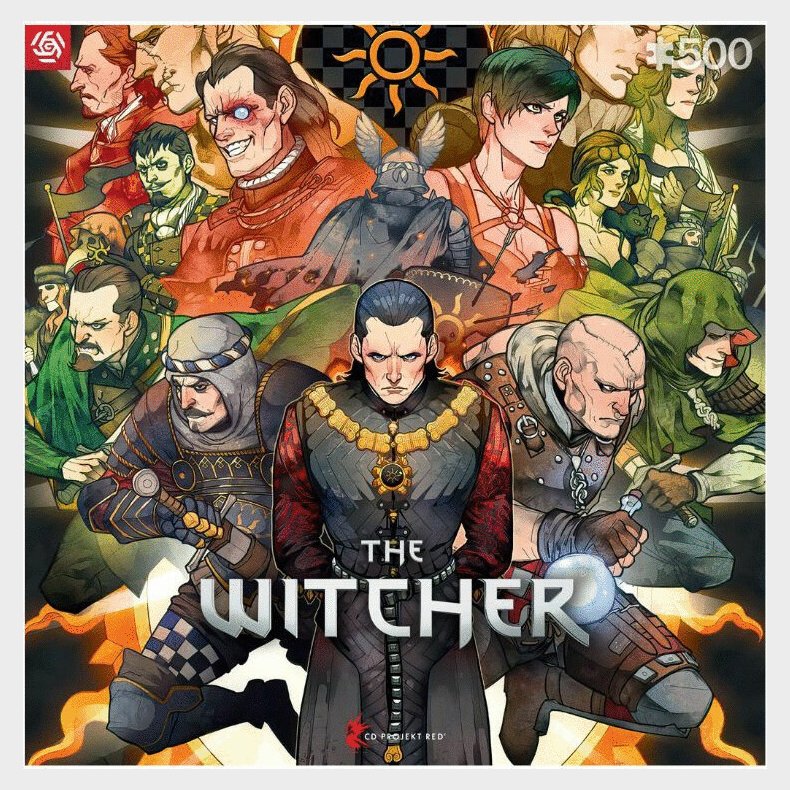 The Witcher Puslespil - 500 Brikker - Nilfgaard - Good Loot