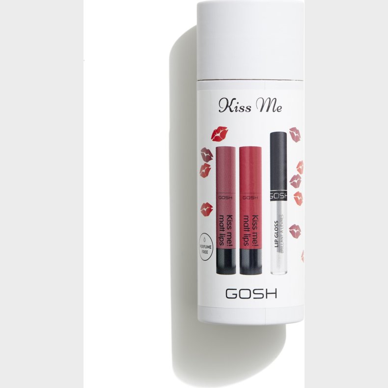 Gosh Copenhagen - Kiss Me Lip Collection Gift Box