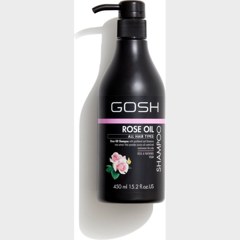 Gosh - Rose Oil Shampoo 450 Ml