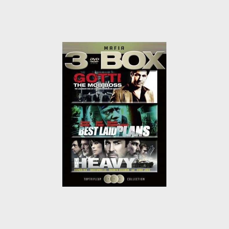 Gotti The Mob Boss // Best Laid Plans // The Heavy - DVD - Film