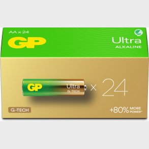 Gp - 15a Lr06 Aa Alkaline Batterier - 24 Stk