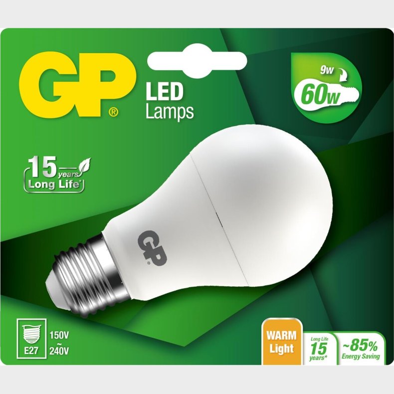 Gp - Led Pre - Classic - E27 9w 60w 806 Lumen