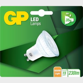 Gp - Led P�re - Gu10 4w 35w 230 Lm