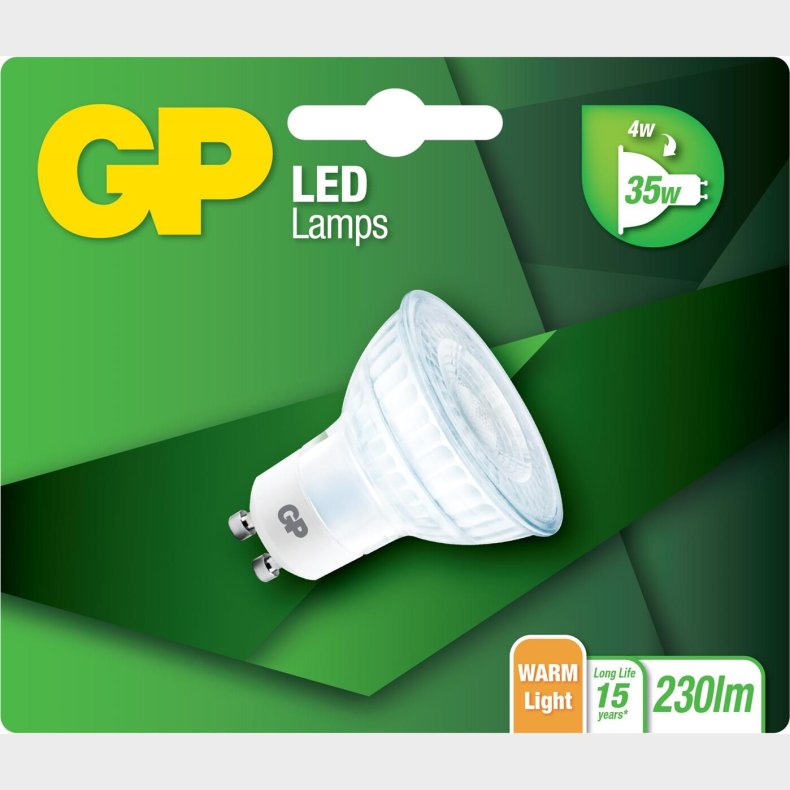 Gp - Led P�re - Gu10 4w 35w 230 Lm