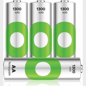 Gp - Recyko Genopladelige Batterier - Nimh 130aahce - 4 Stk