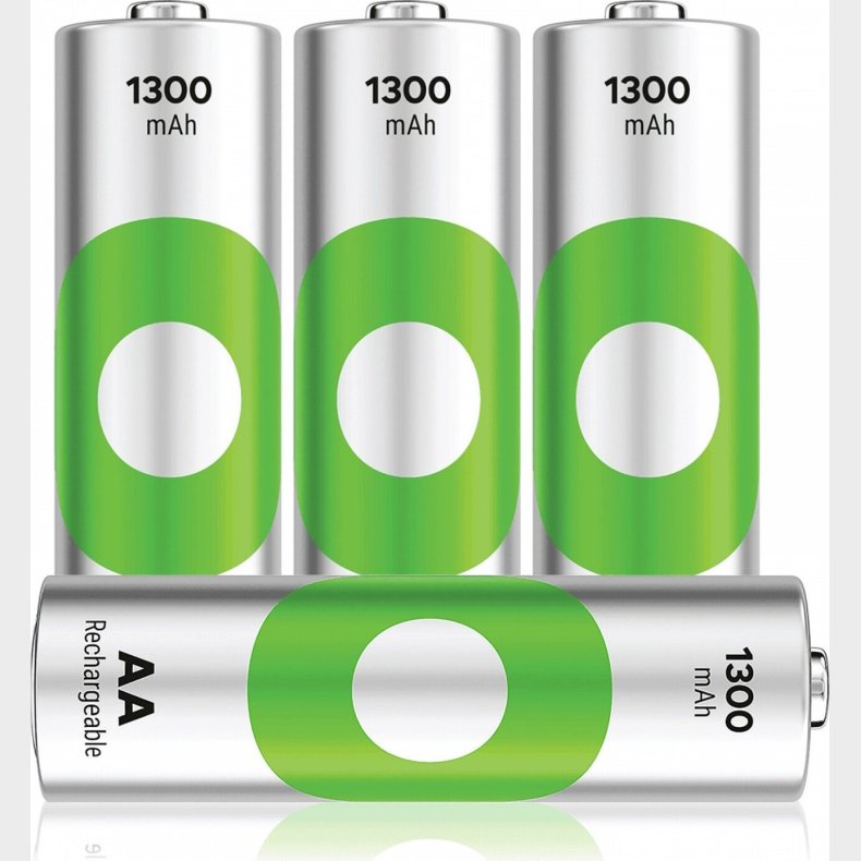 Gp - Recyko Genopladelige Batterier - Nimh 130aahce - 4 Stk