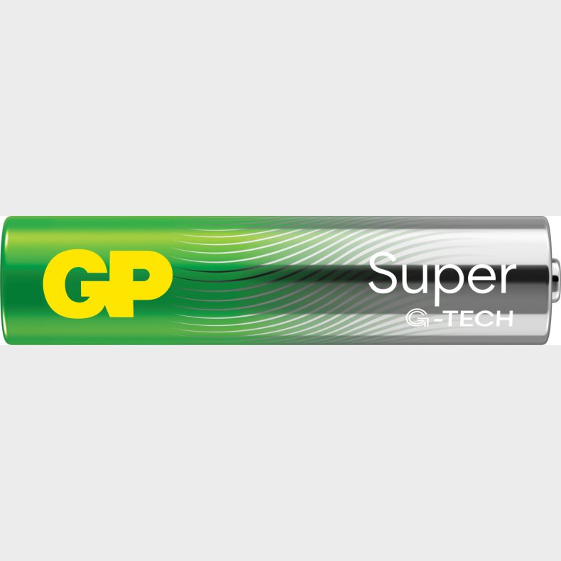 Gp - Super Alkaline Aaa 24a Lr03 Batterier - 1,5v - 12 Stk