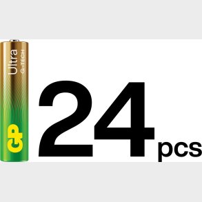 Gp - Ultra Alkaline Batterier - Aaa 24au Lr03 1.5v - 24 Stk