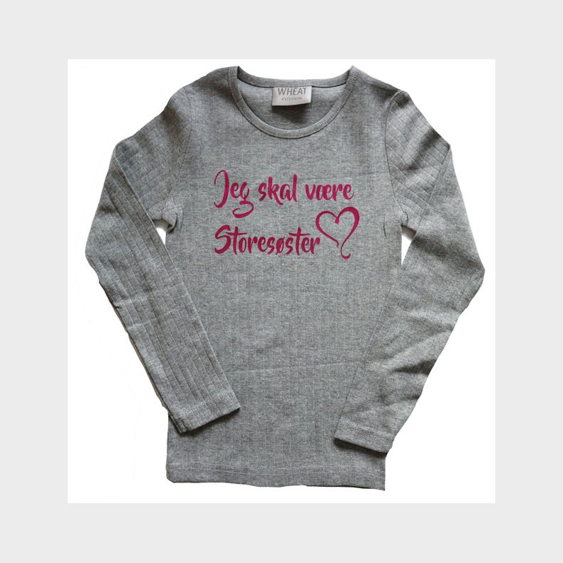 Jeg skal vre storesster t-shirt