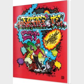 Graffiti Coloring Book 3 : International Styles - Bjorn Almqvist - English Book