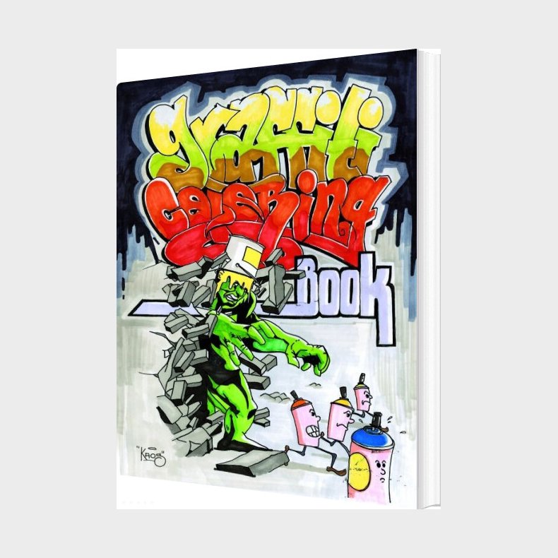 Graffiti Coloring Book - English book