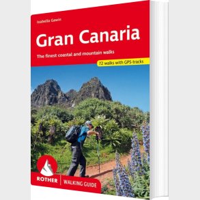 Gran Canaria - Rother Walking Guide - Izabella Gawin - English Book