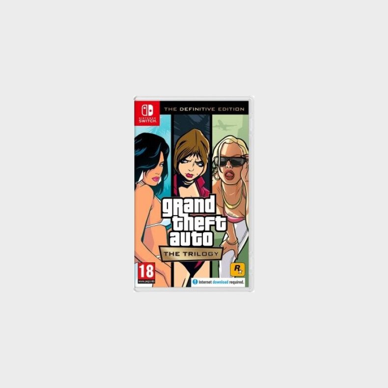 Grand Theft Auto The Trilogy - The Definitive Edition - Kode I Boks  - Nintendo Switch