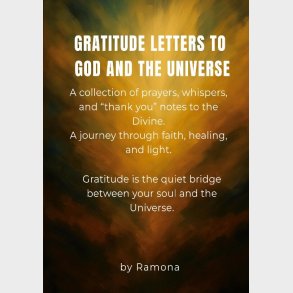 Gratitude Letters To God And The Universe - Ramona Florica - English Book