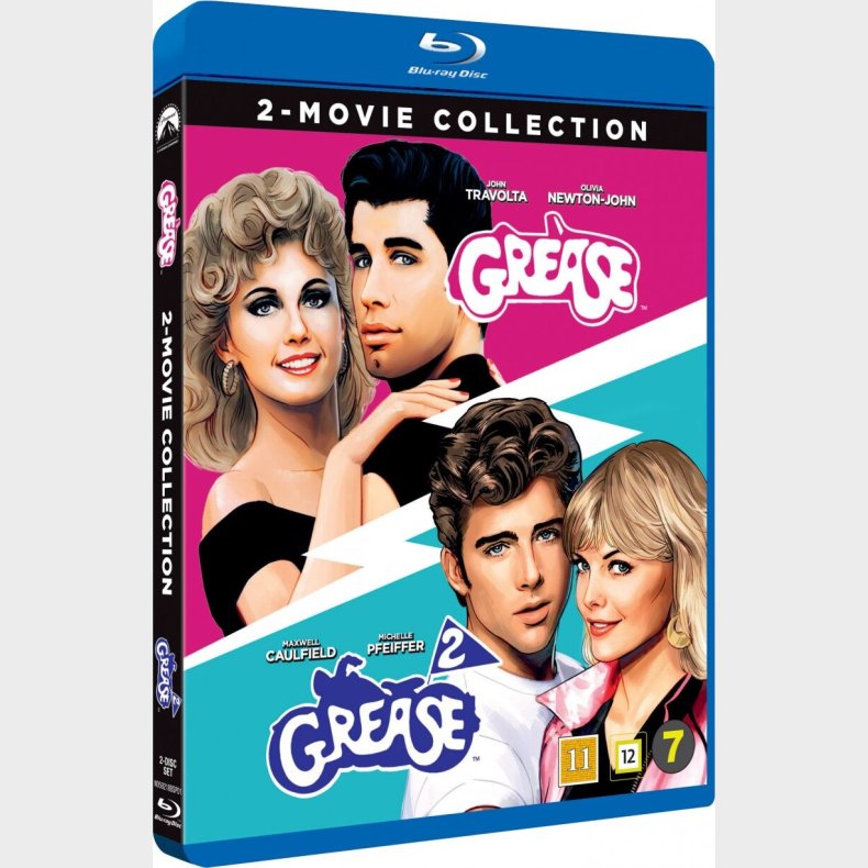 Grease 1 // Grease 2 - Remastered - Blu-Ray