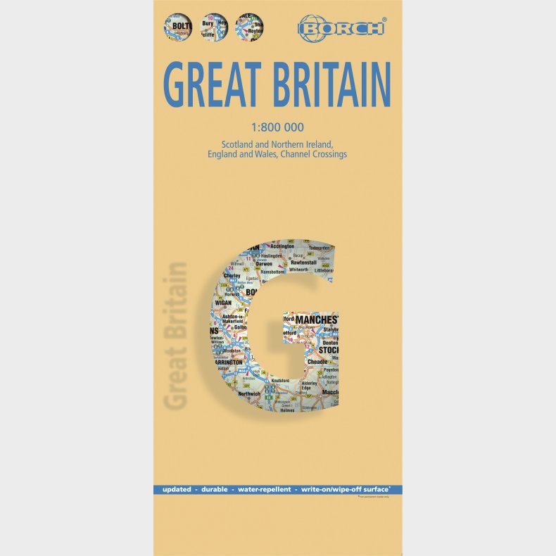 Great Britain - Borch Maps  - English book