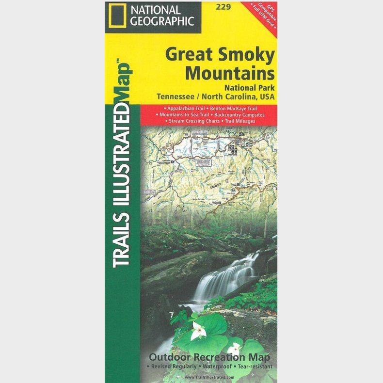 Great Smoky Mountains National Park - National Geographics - English Book