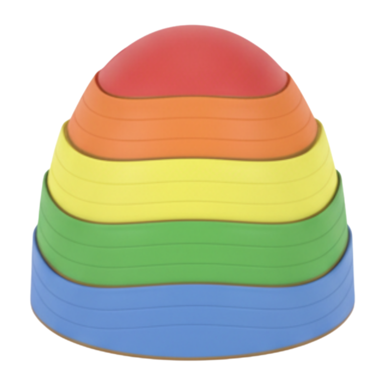 TUMLE | Tumle tr�desten - Rainbow, 5 stk