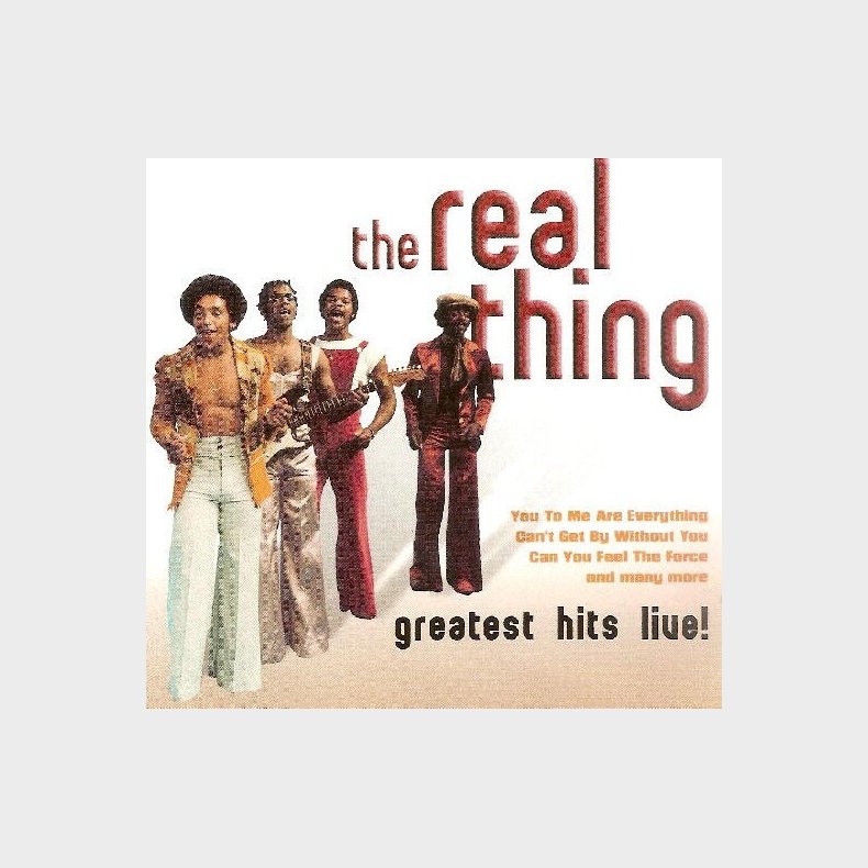The Real Thing - Greatest Hits Live - CD