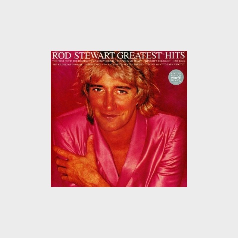 Rod Stewart - Greatest Hits Vol. 1 - Hvid  - Vinyl Lp