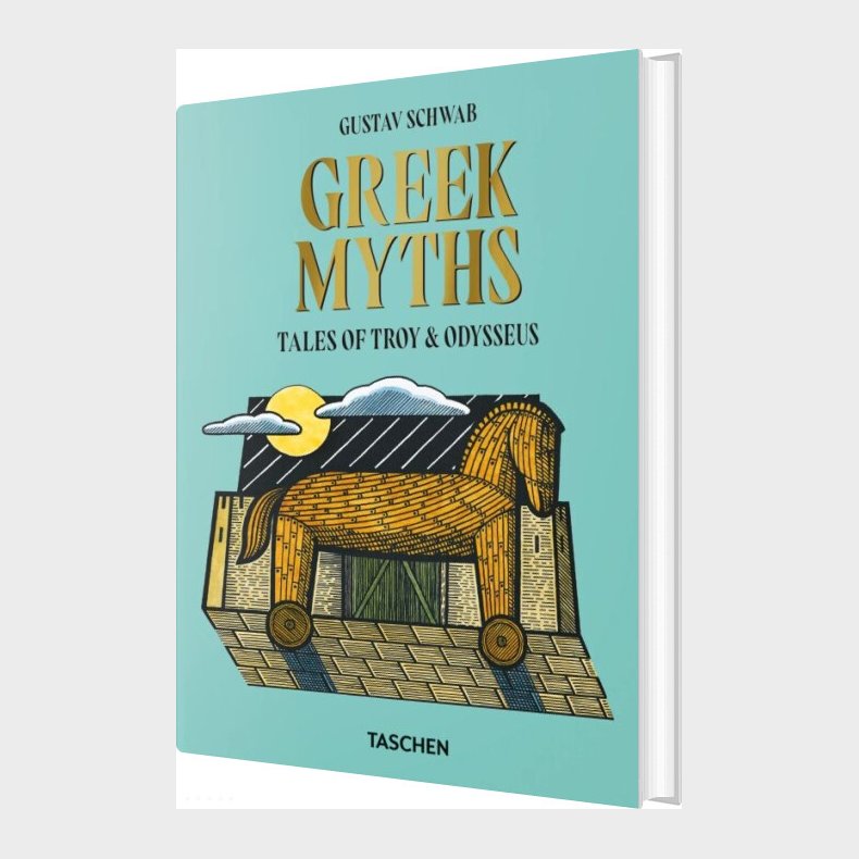 Greek Myths: Tales Of Troy & Odysseus - Gustav Schwab - English Book