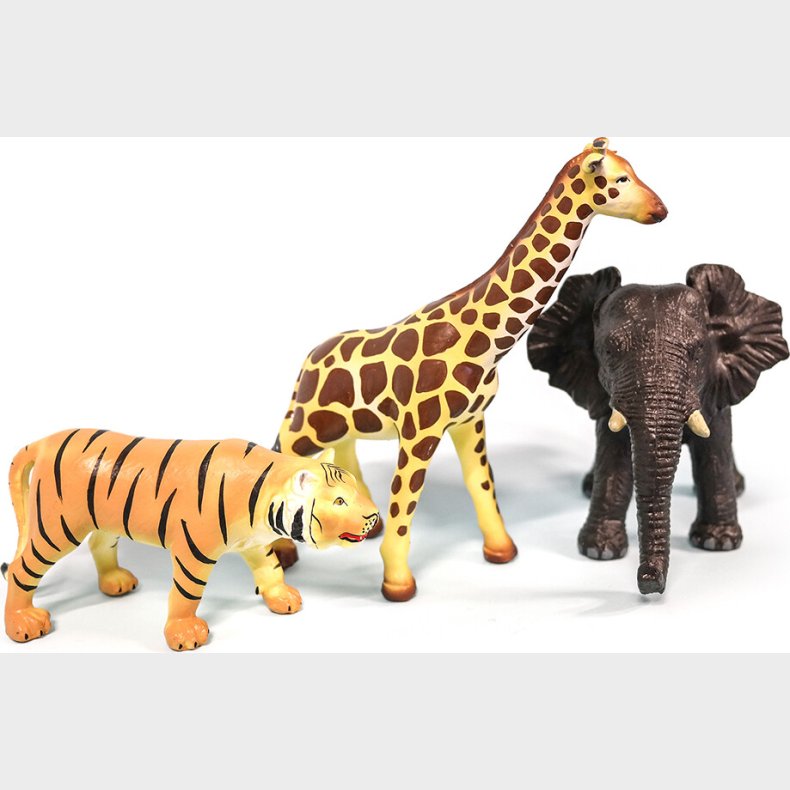 Green Rubber Toys - Jungledyr - St Med 3