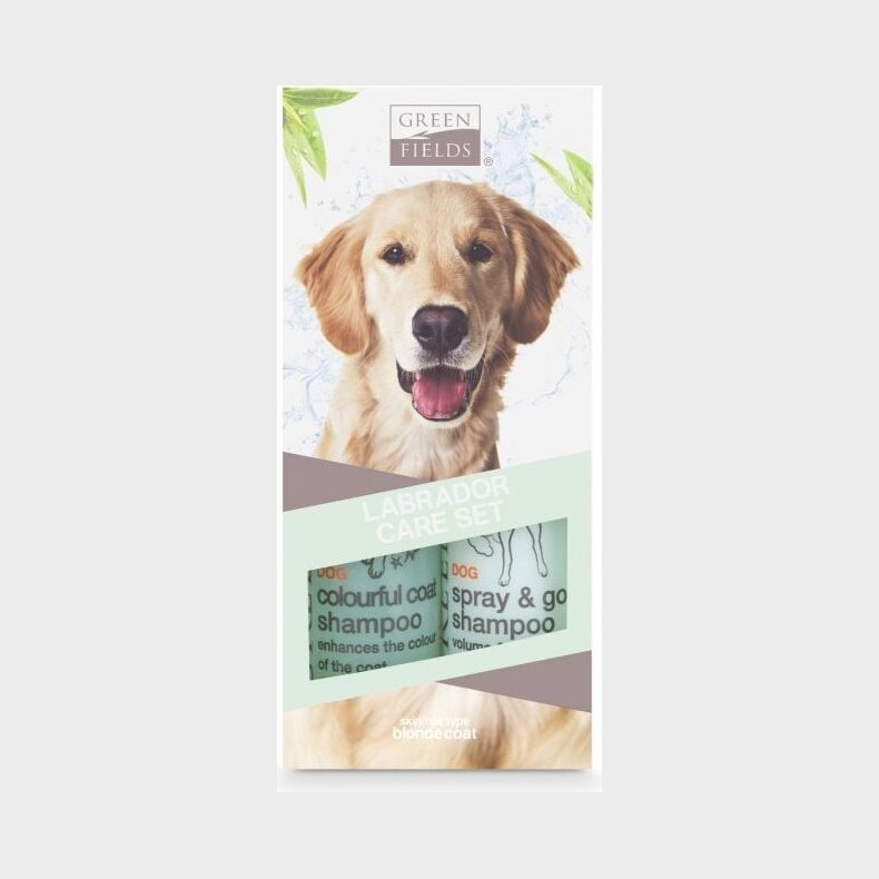 Pelspleje St Til Labrador Hunde 2x250 Ml - Blond - Greenfields