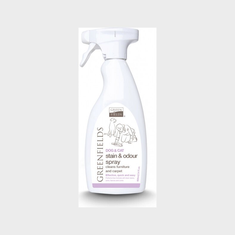 2-i-1 Lugtfjerner Og Pletfjerner 400 Ml - Greenfields