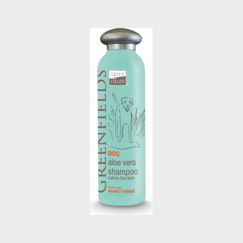 Greenfields - Shampoo Til Hunde - Aloe Vera 250 Ml