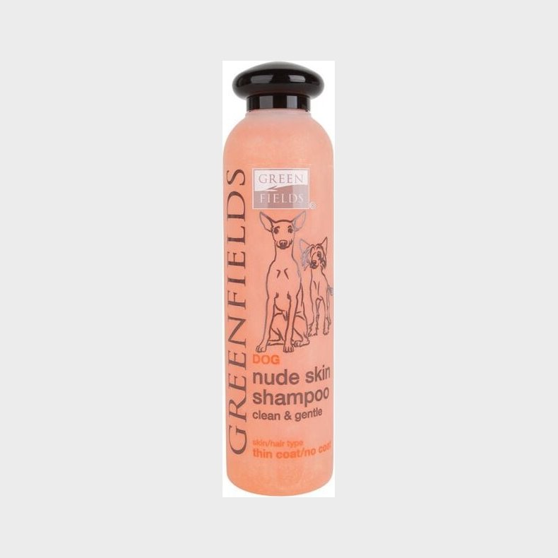 Greenfields - Shampoo Til Hunde - Nude Skin 250 Ml