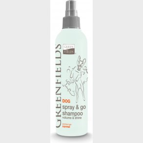 Greenfields - Shampoo Til Hunde - Spray & Go 250 Ml