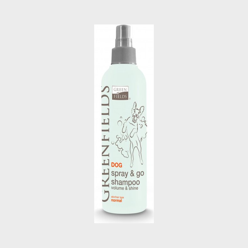 Greenfields - Shampoo Til Hunde - Spray & Go 250 Ml
