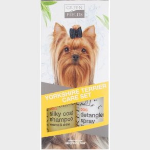 Pelspleje S�t Til Yorkshire Terrier Hunde - Greenfields - 2x250 Ml