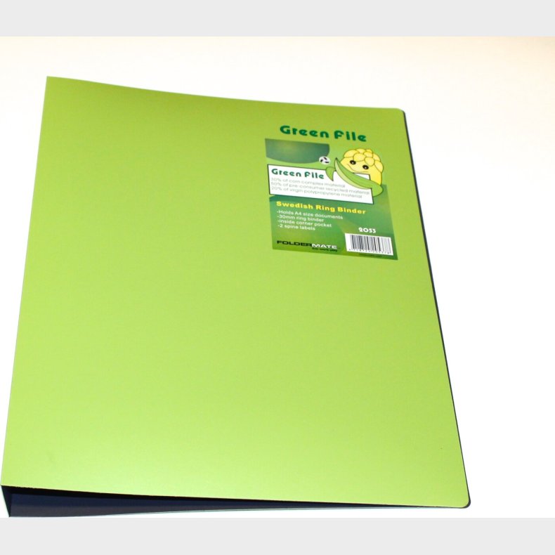 Greenfile A4 Ringbind Svensk Hulafstand - Foldermate