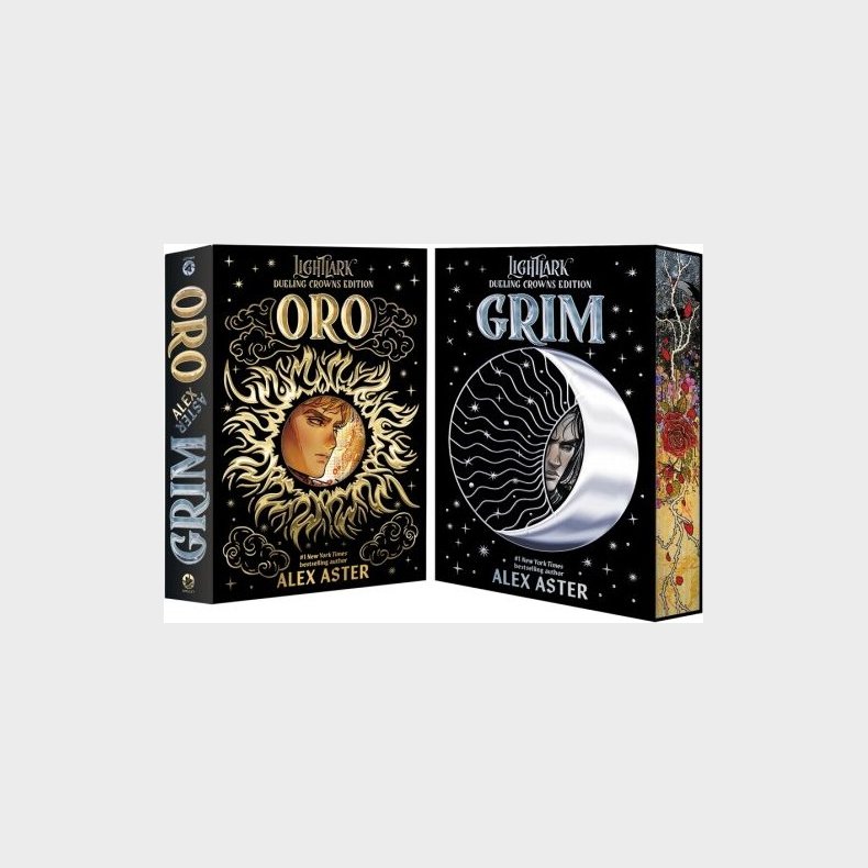 Grim And Oro: Dueling Crowns Edition - A Lightlark Saga Deluxe Companion Book - Alex Aster - English Book