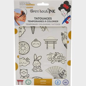 Grim Tout - Ink Stencil Til Tatoveringer - Japan