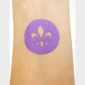 Grim Tout - Stencil Til Teatersminke - Ridder Og Pirat