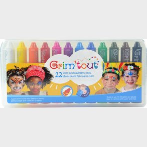 Grim Tout - Teatersminke - 12pak